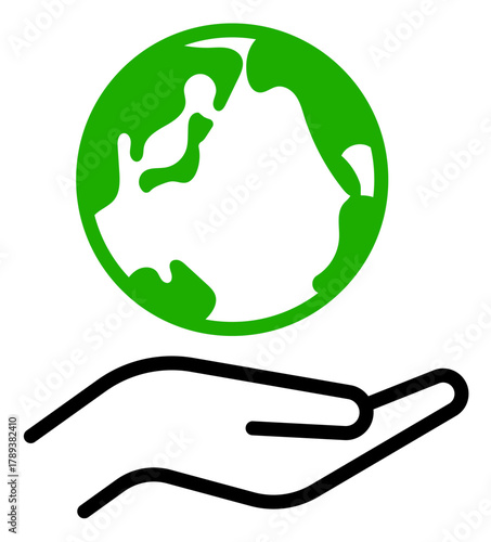 地球・環境・エコ・エコロジーに関するアイコン1