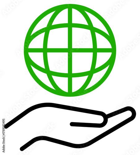 地球・環境・エコ・エコロジーに関するアイコン2