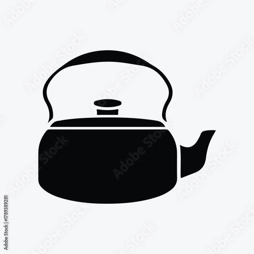 Kettle, tea pot, tea icon, tea logo