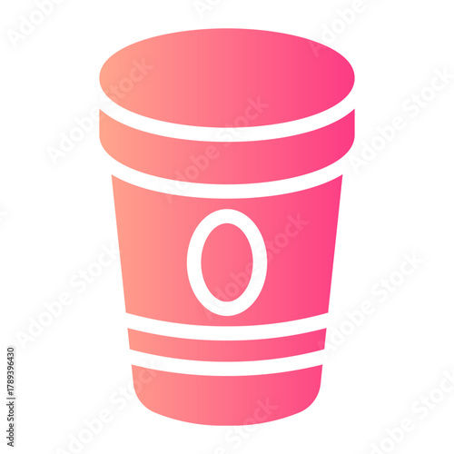 frozen yogurt gradient icon