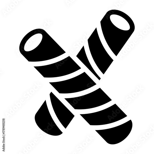 water rollerball glyph icon