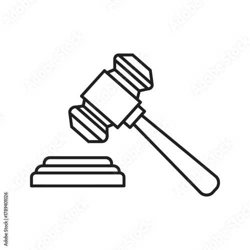 Gavel and sound block