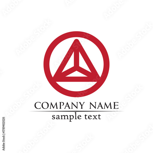 Arrows vector illustration icon Logo Template design technology