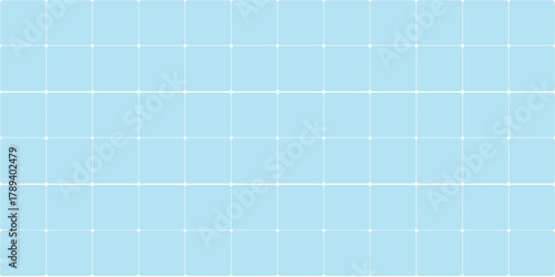 Light blue grid background simple square pattern with white lines perfect for graphic design and creative projects EPS vector