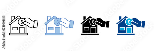 Payment  Icon Set Multiple Style Collection