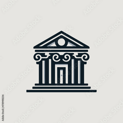 Olympus Greek Building Logo