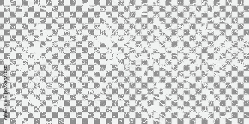 Checkered flag. Race background. Formula one start flag. Racing flag, race pattern. Banner seamless chessboard, checkerboard texture. Wide checker background