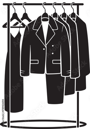 fashion mannequins, vector set