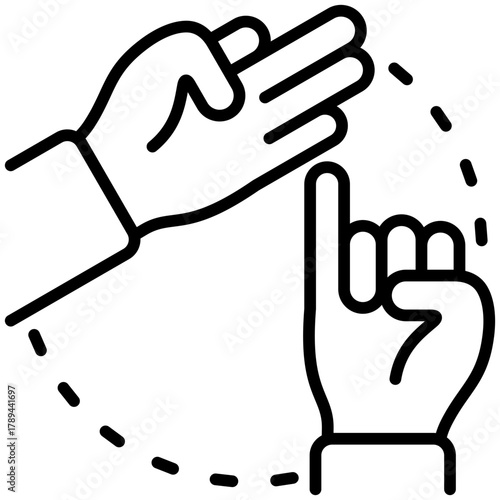 Sign Language Icon