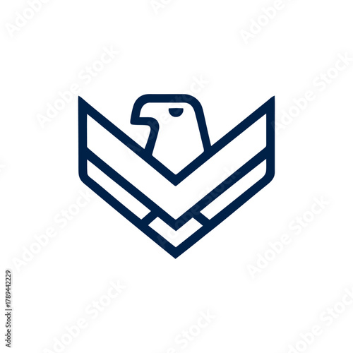 Eagle emblem crest insignia