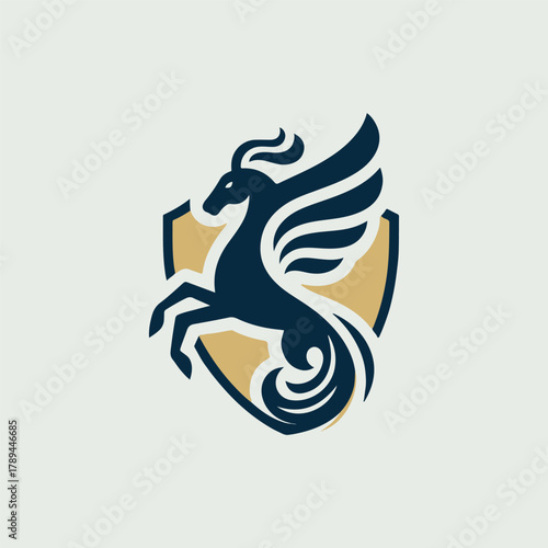 Pegasus Heraldry Logo