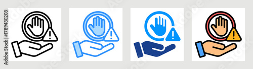 Limitation Icon Collection Set Multiple Style