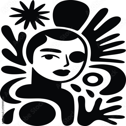 Black-White Emotion Vector