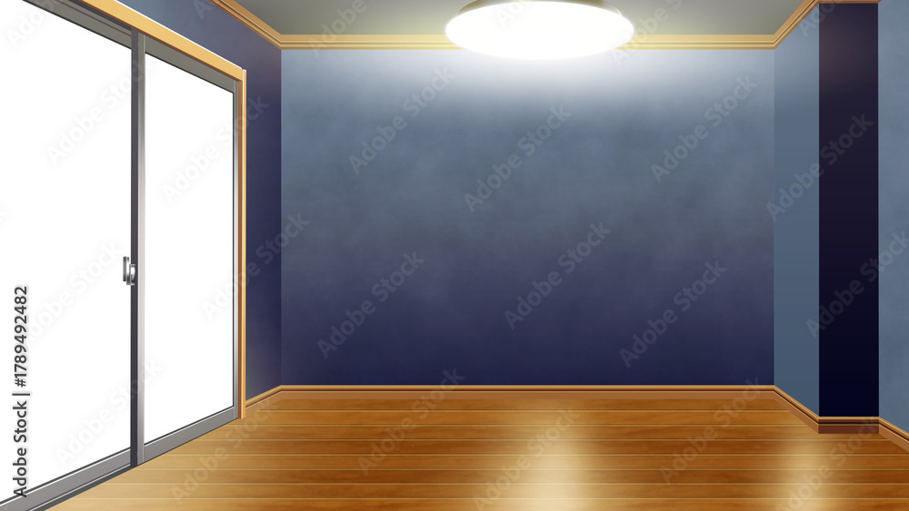 Fototapeta premium 家具の無いワンルーム