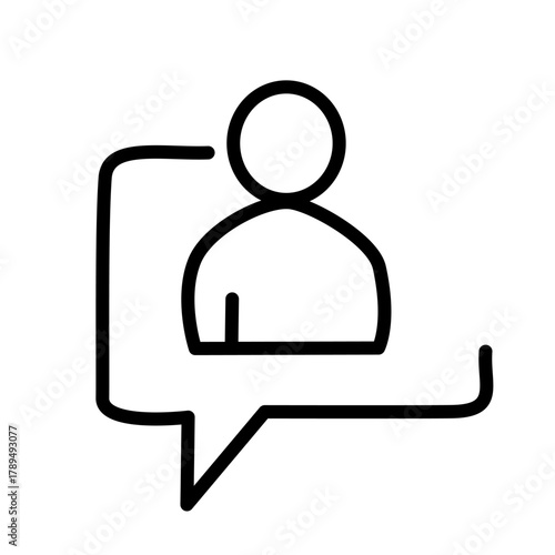 Teamwork and management line icons collection. Vector illustration