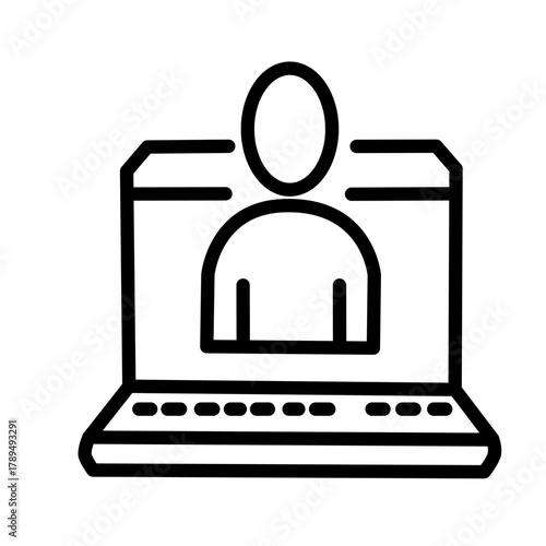 Teamwork and management line icons collection. Vector illustration