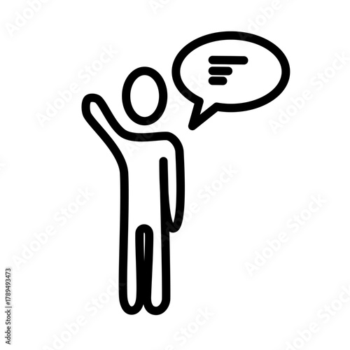 Teamwork and management line icons collection. Vector illustration