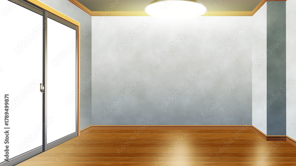 Fototapeta premium 家具の無いワンルーム