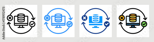 Fault Tolerant Design Icon Collection Set Multiple Style
