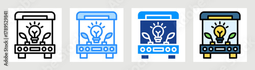 Idea Incubator Icon Collection Set Multiple Style