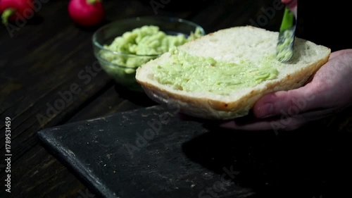 a healthy plant-based diet and clean eating concept, with healthy, fresh vegetables, low-fat snacks such as fresh avocado and toast for breakfast,