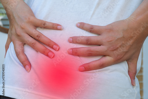 Lower back and tailbone pain in elderly—linked to spinal degeneration, sciatica, sacral strain, or posture-related musculoskeletal disorders.