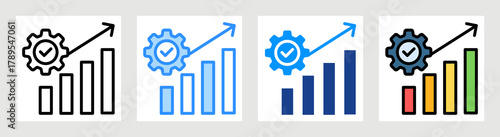 Efficacy Icon Collection Set Multiple Style