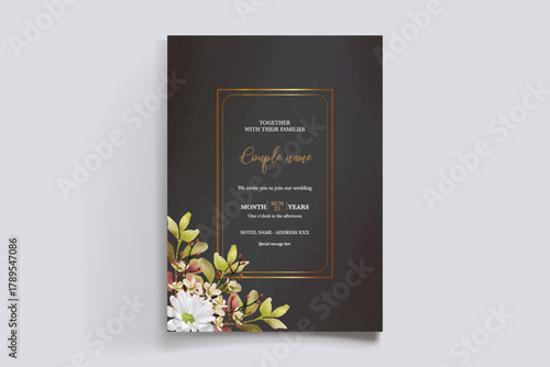 Save the date wedding invitation templates
