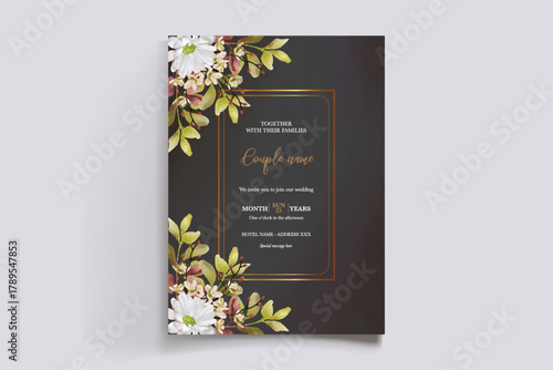 Save the date wedding invitation templates