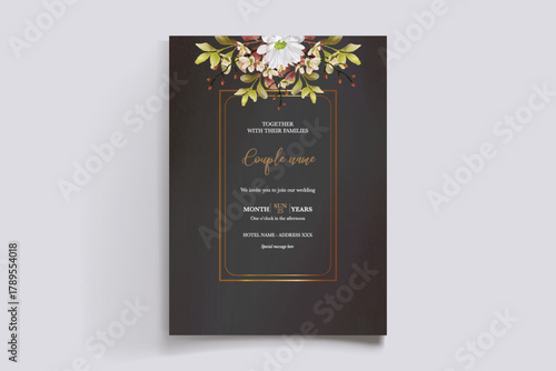 Save the date wedding invitation templates