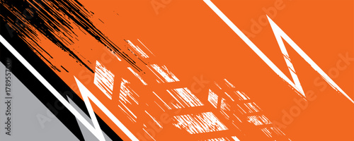 abstract racing background banner vector