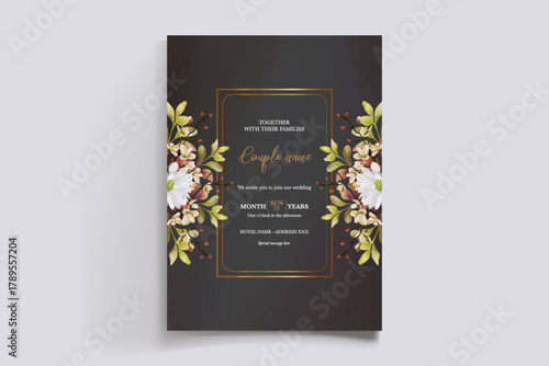 Save the date wedding invitation templates