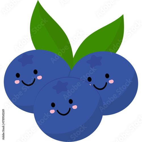 Cute Fruit Illustration