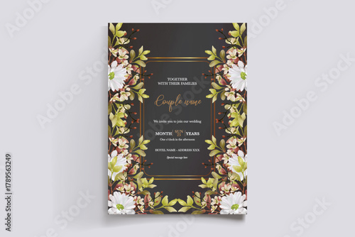 Save the date wedding invitation templates