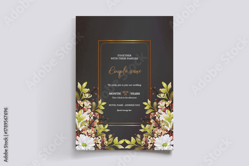 Save the date wedding invitation templates