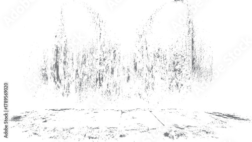 Grunge white wall texture background for vintage design and abstract decoration use. Concrete surface white texture background for abstract gray tone design and creative banner. 