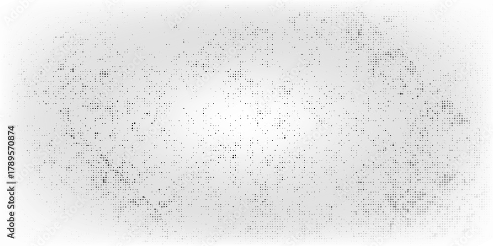 Obraz premium Abstract Noise grain background haftone pointillism dots gradient or dotwork sport filter farde.