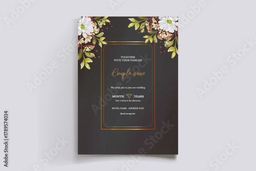 Save the date wedding invitation templates