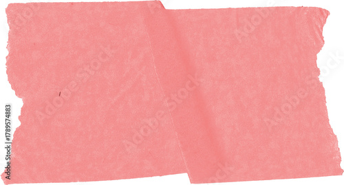 pink sticker paper tape washi tape high quality isolated	
