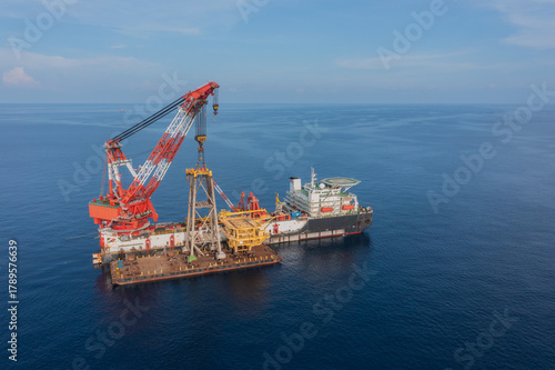 Decommissioning oil and gas vessel is used to safely dismantling and removing infrastructure from a field after production ends.