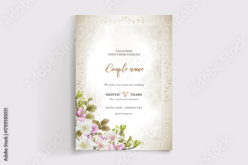 Save the date wedding invitation templates