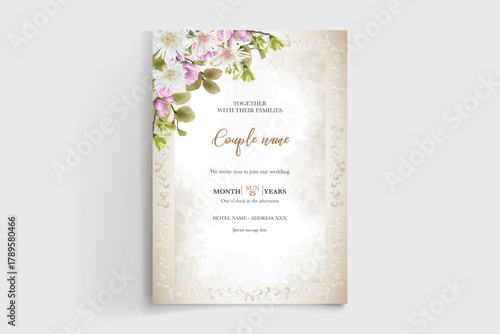 Save the date wedding invitation templates