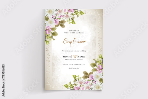 Save the date wedding invitation templates