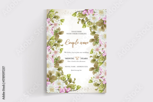 Save the date wedding invitation templates