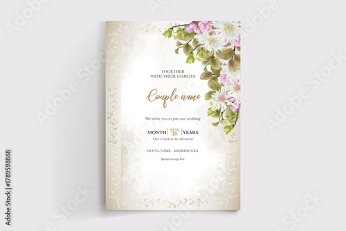 Save the date wedding invitation templates