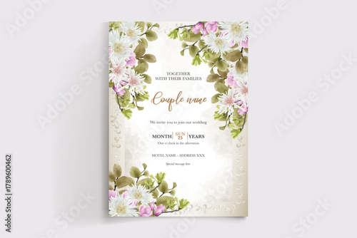 Save the date wedding invitation templates