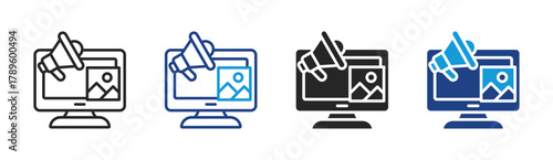 Mental Health icon set multiple style collection