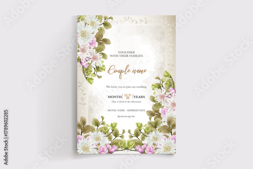 Save the date wedding invitation templates