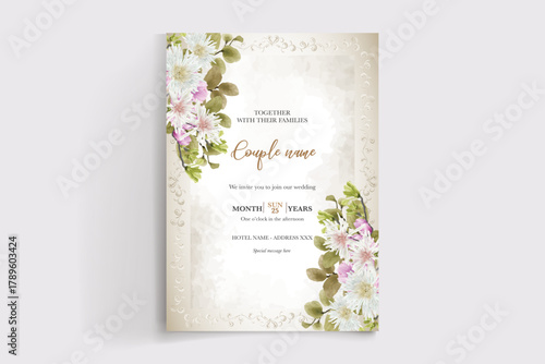 Save the date wedding invitation templates