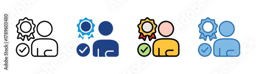 Quality icon set multiple style collection